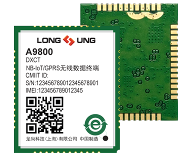 Longsung A9800是LCC城堡形封裝中最小的NB-IoT / GPRS模塊之一，超低功耗和擴展的溫度范圍。